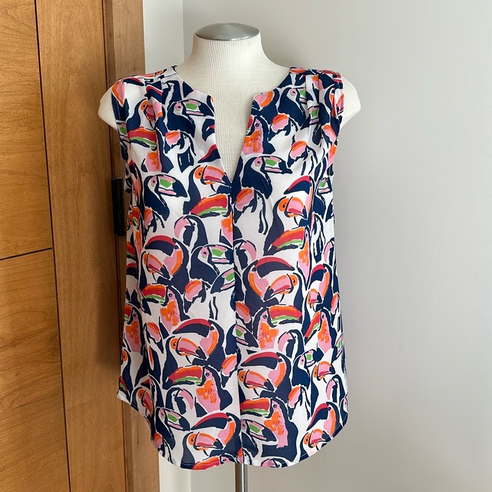 Buckhead Bettie’s Sleeveless Blouse (sz S)